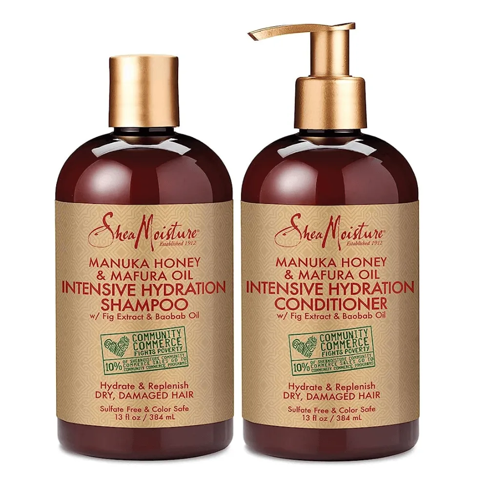 Shea Moisutre Manuka Honey & Mafura Oil Pack Champú y Aconcionador