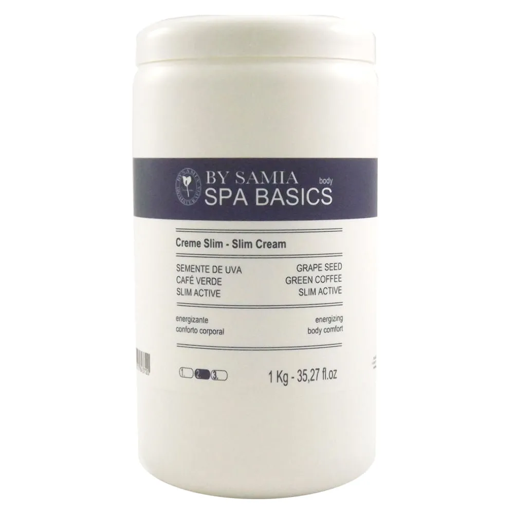 Creme Slim Emagrecedor - By Samia - Frasco com 1kg
