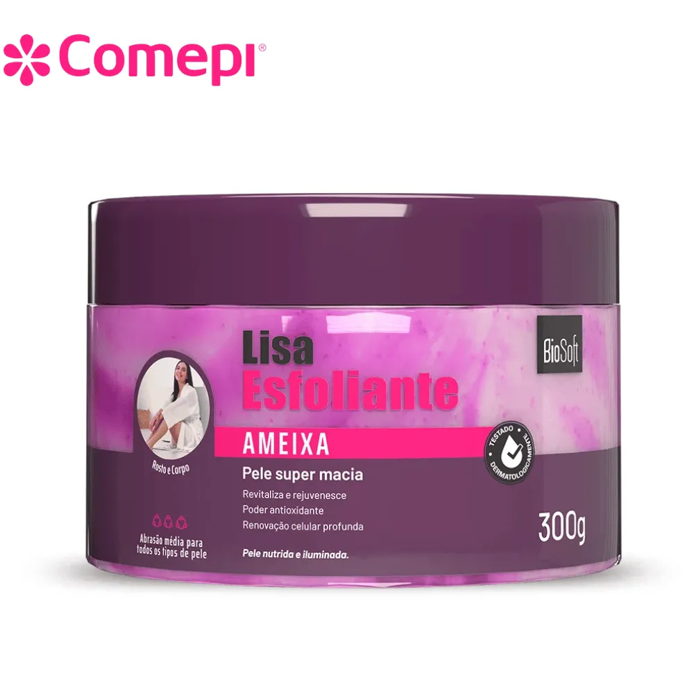 Soft Hair Creme Esfoliante Ameixa 300g