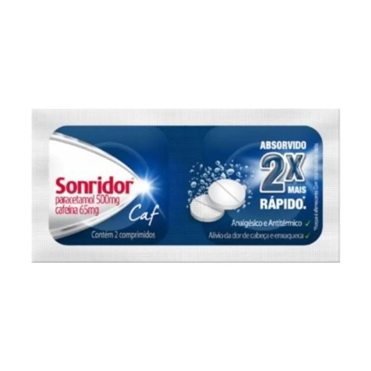Sonridor Caf C/2 Comprimidos Efervescentes