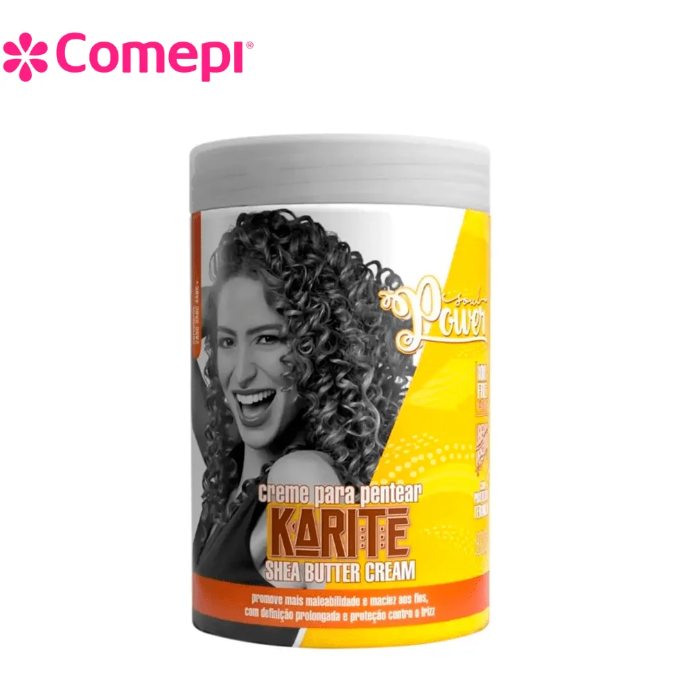 Soul Power Karite Creme Para Pentear 800g