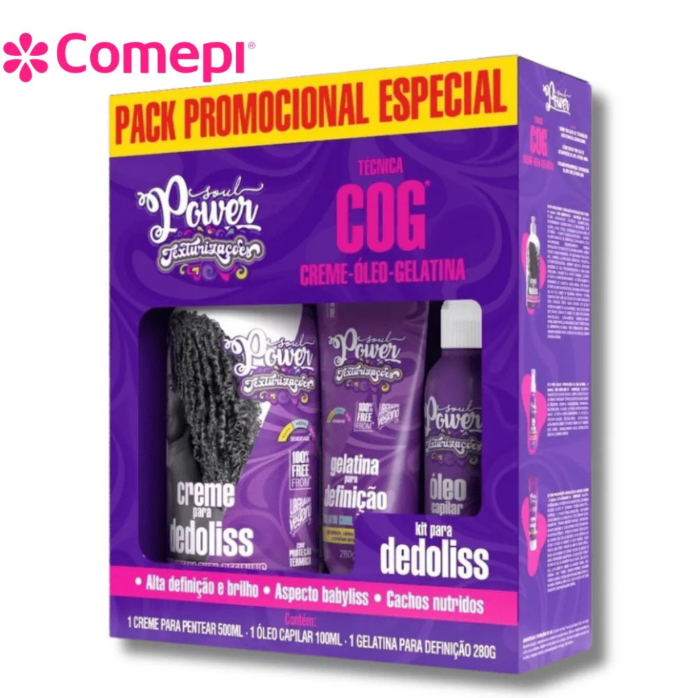 Soul Power Pack Dedoliss Cp Oleo Gelatina