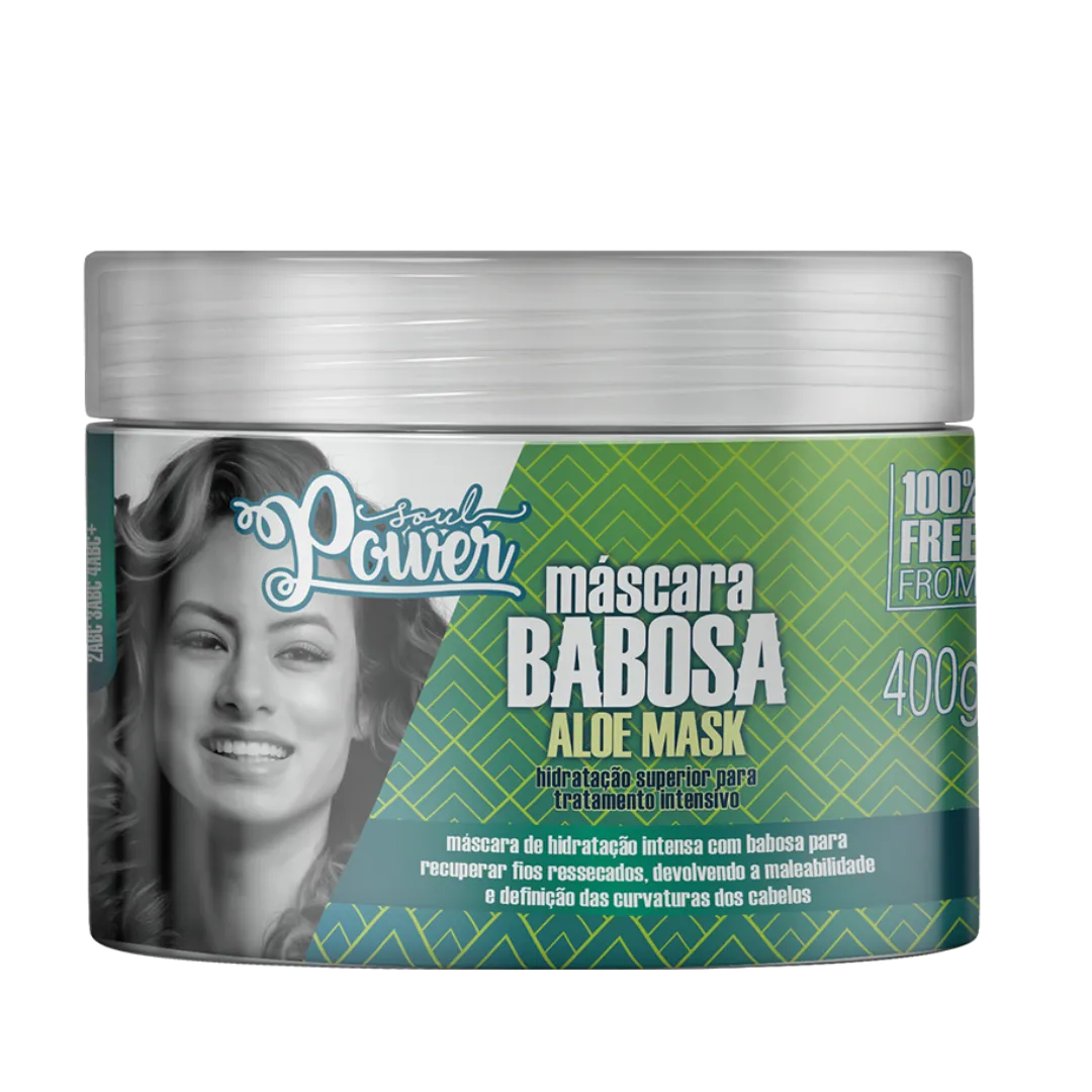 Soul Power Babosa Aloe Mascara 400g