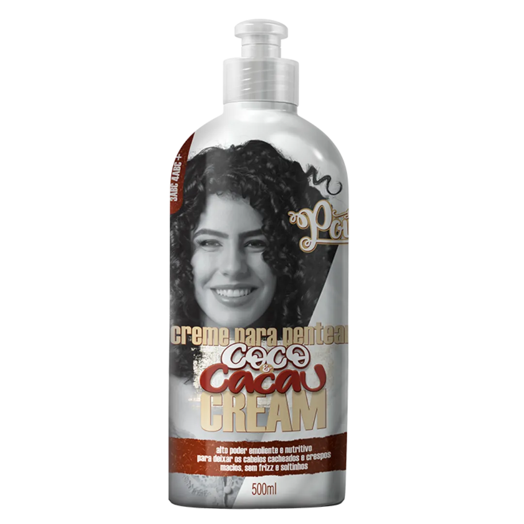 Soul Power Coco e Cacau Creme para Pentear 500ml