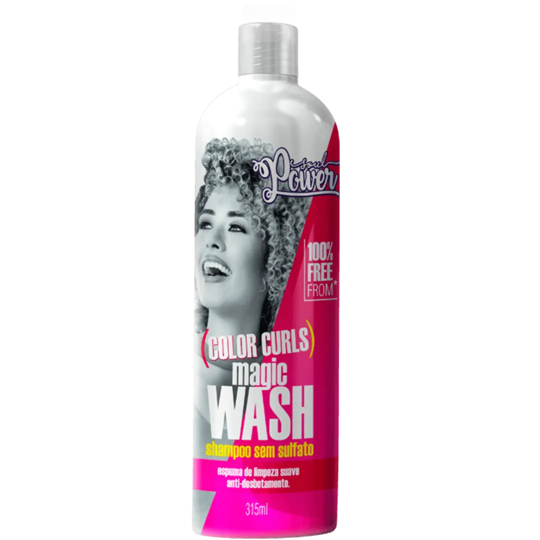 Soul Power Color Curls Magic Wash Shampoo 315ml