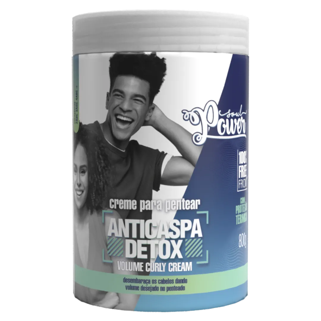 Soul Power Detox Anticaspa Power Creme para Pentear 800ml