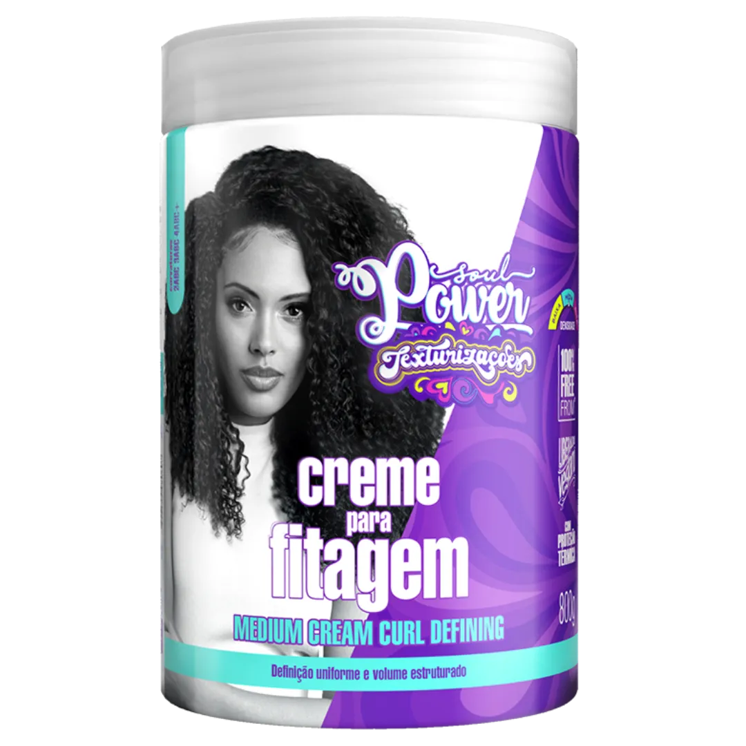 Soul Power Texturizações Creme de Definição Fitagem 800ml