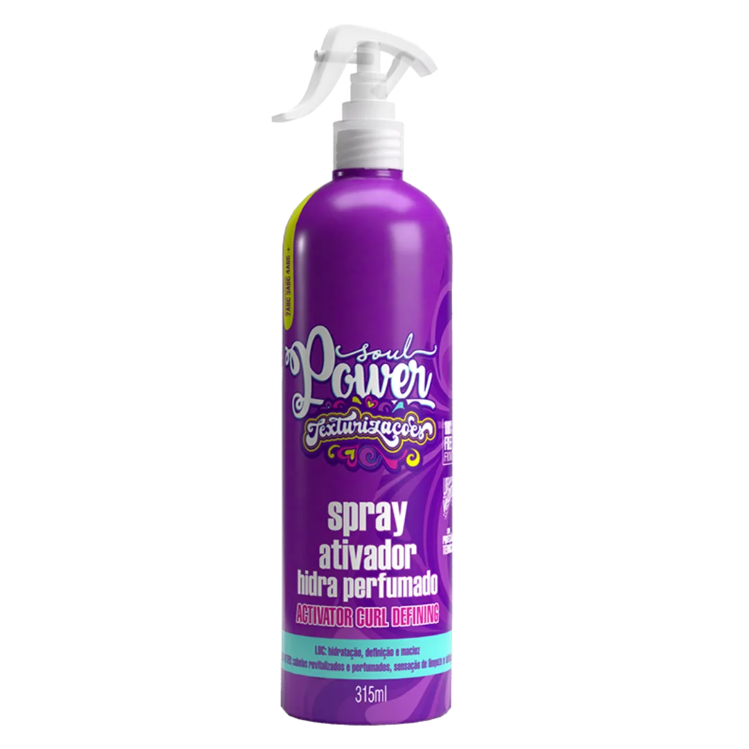 Soul Power Texturizações Spray Ativador Hidratante 315ml