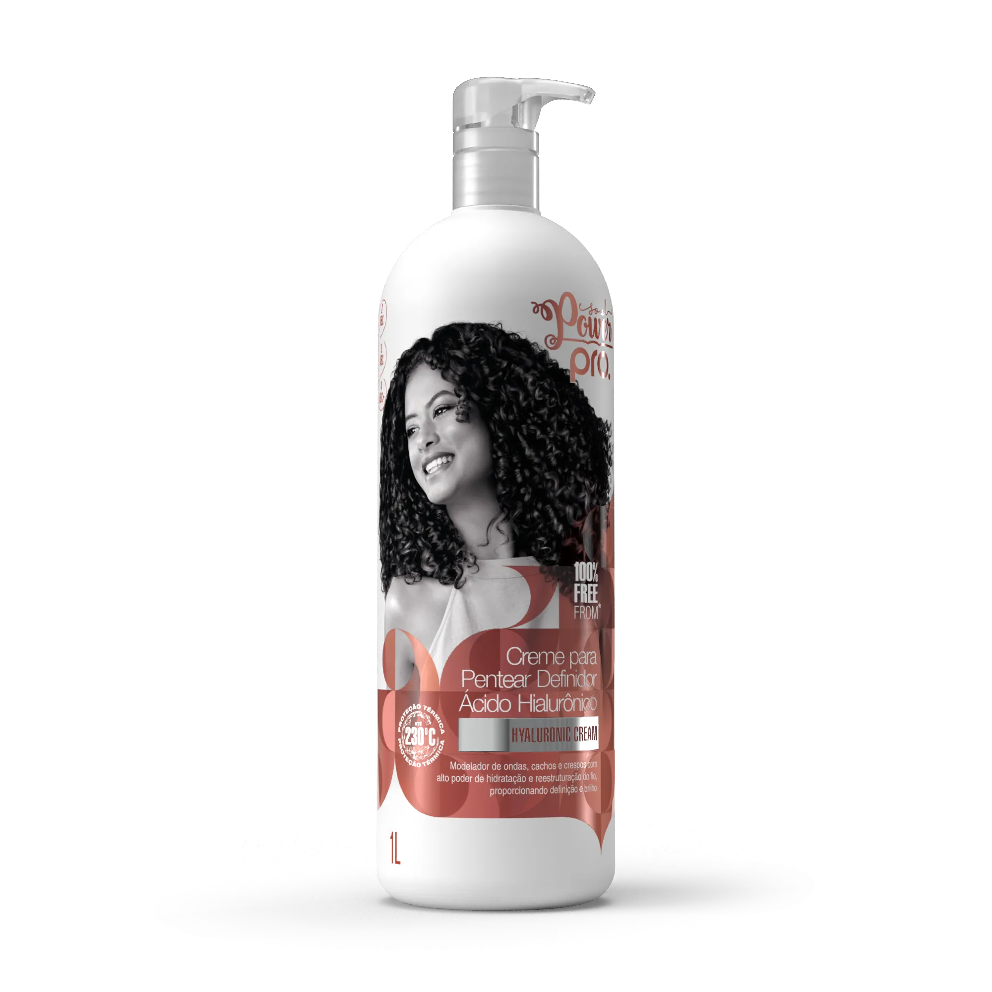 Soul Power Pro Acido Hyaluronic Creme para Definição 1000ml