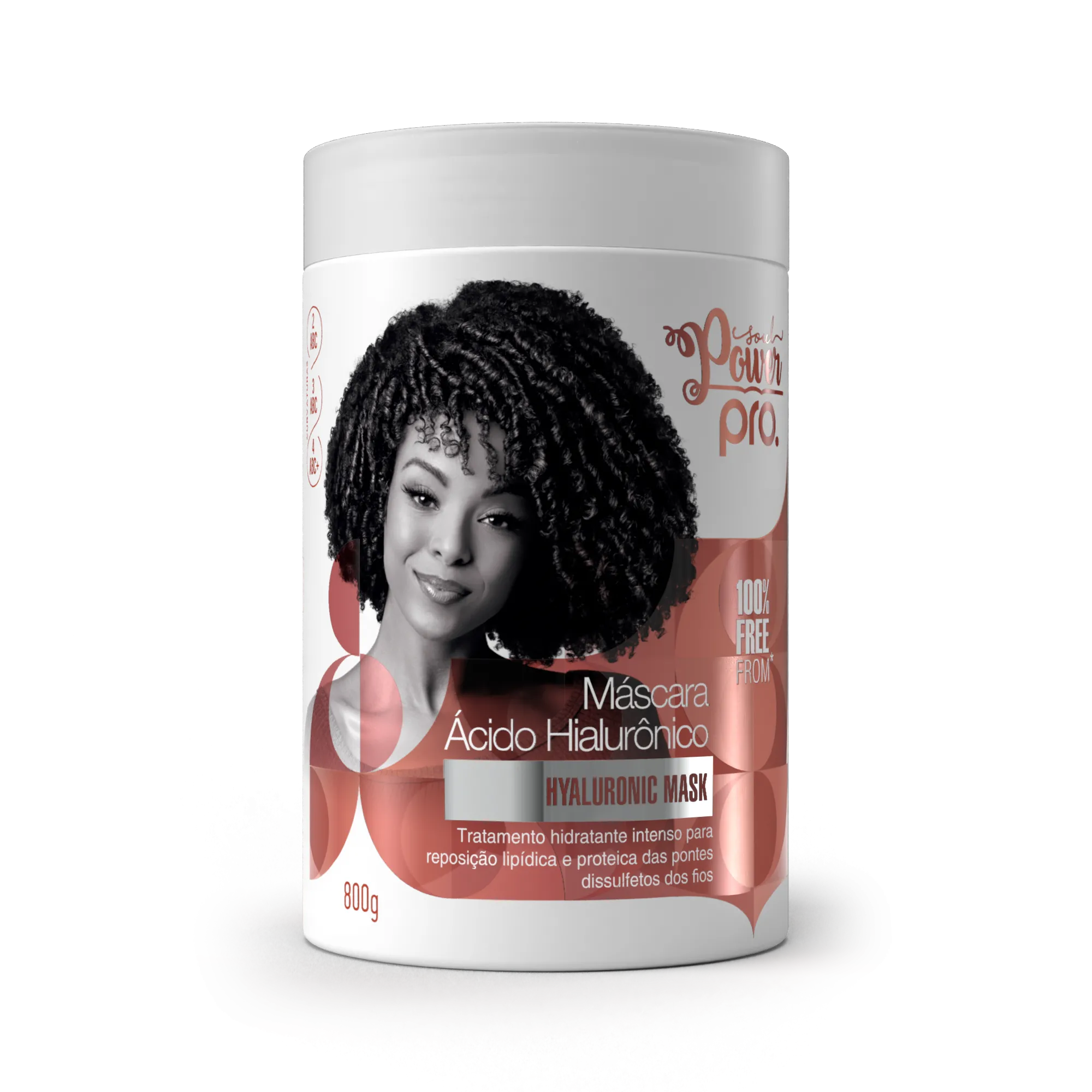 Soul Power Pro Acido Hyaluronic Mascara 800ml