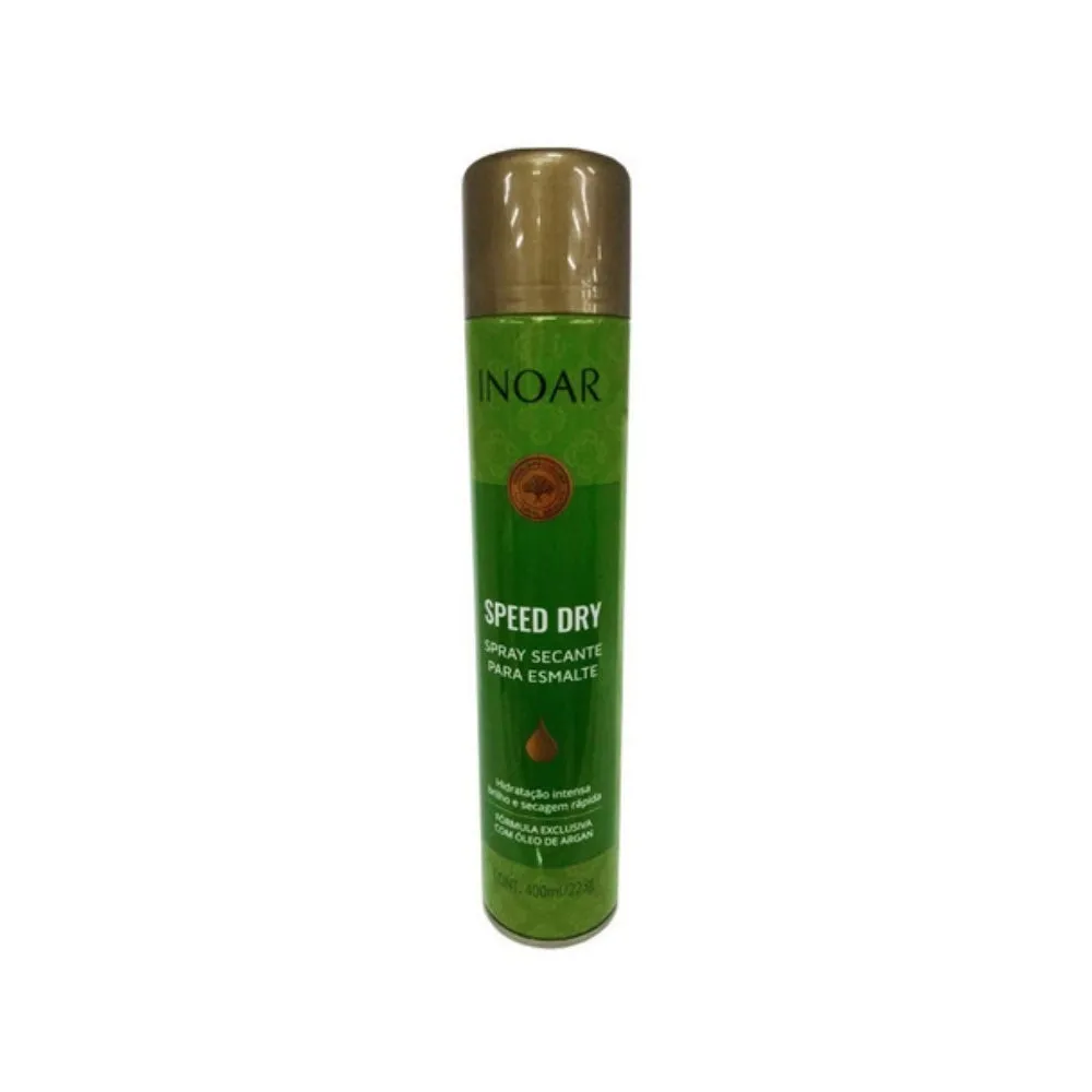 Spray Secante De Esmalte Inoar Speed Dry 400Ml