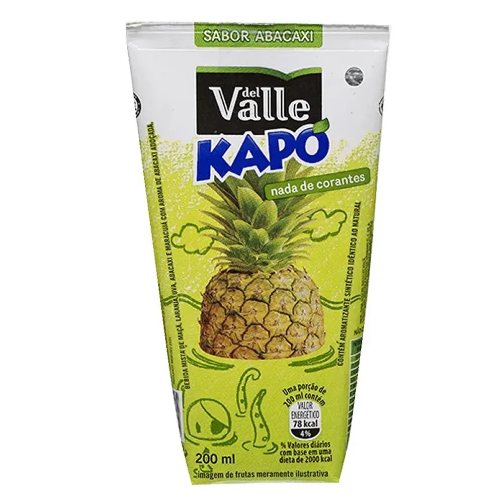 Suco Kapo Abacaxi 200Ml