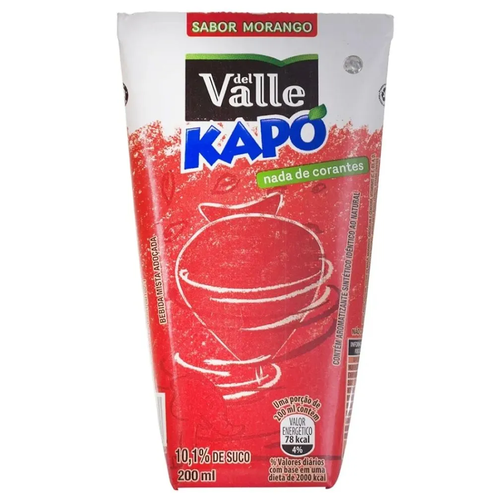 Suco Kapo Morango 200Ml