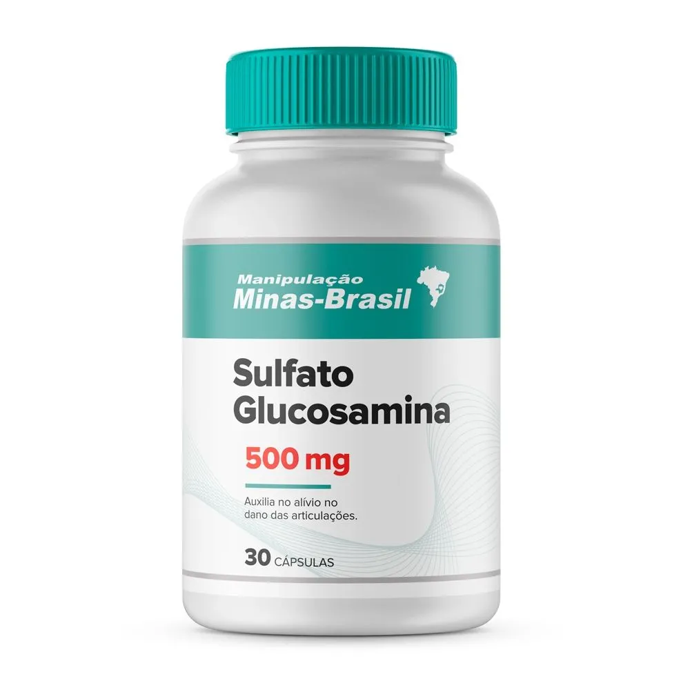 Sulfato Glucosamina 500 Mg - 30 Cápsulas