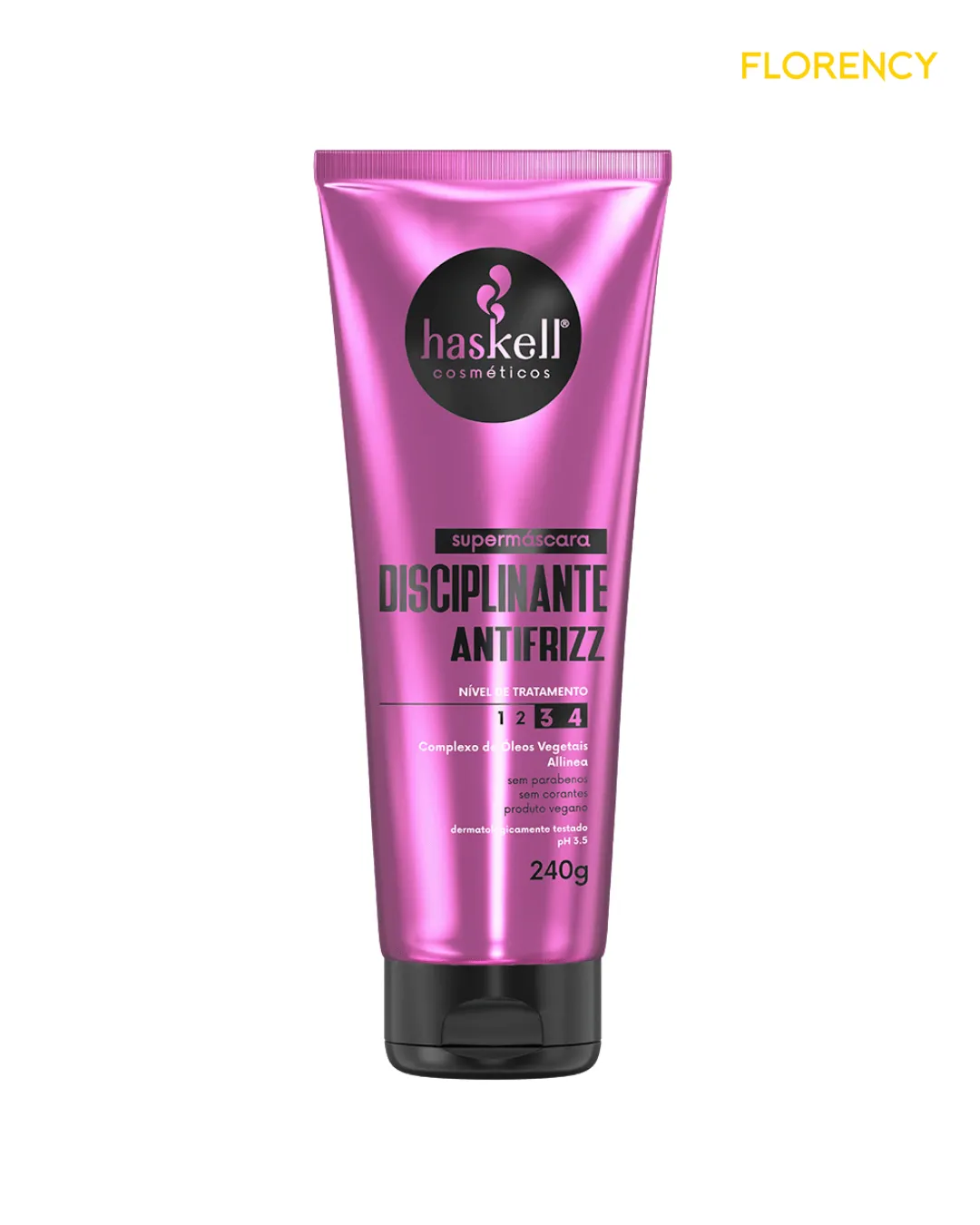 Super Máscara Haskell Disciplinante Antifrizz 240g