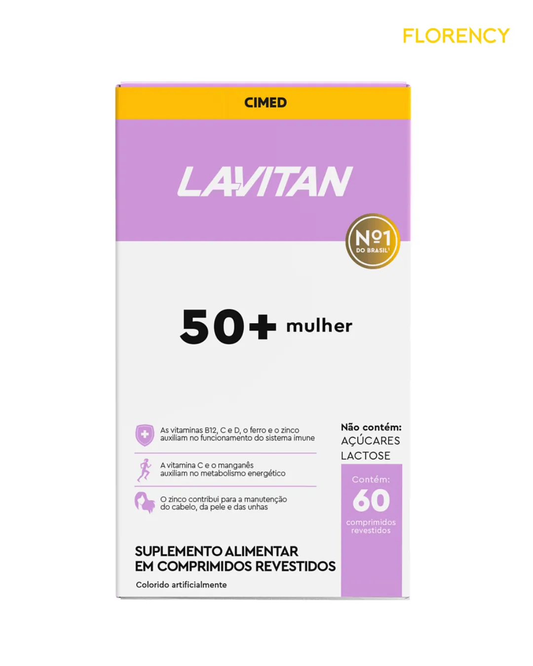 Suplemento Lavitan Com 60 50 Mulher