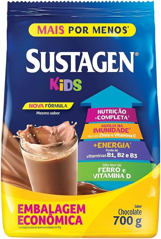 Sustagen Kids Sabor Chocolate Sachê 700g