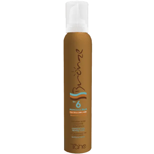Tahe Bronze Espuma Fps6 200ml