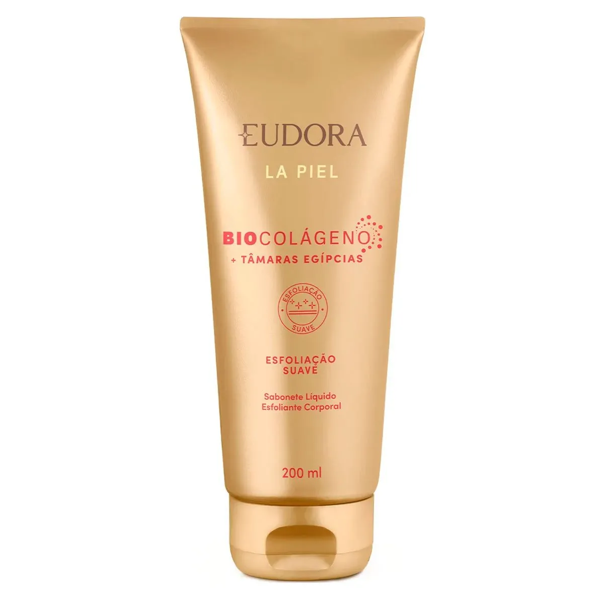 Sabonete Líquido Corporal La Piel Eudora 200ml Tâmaras Egípcias