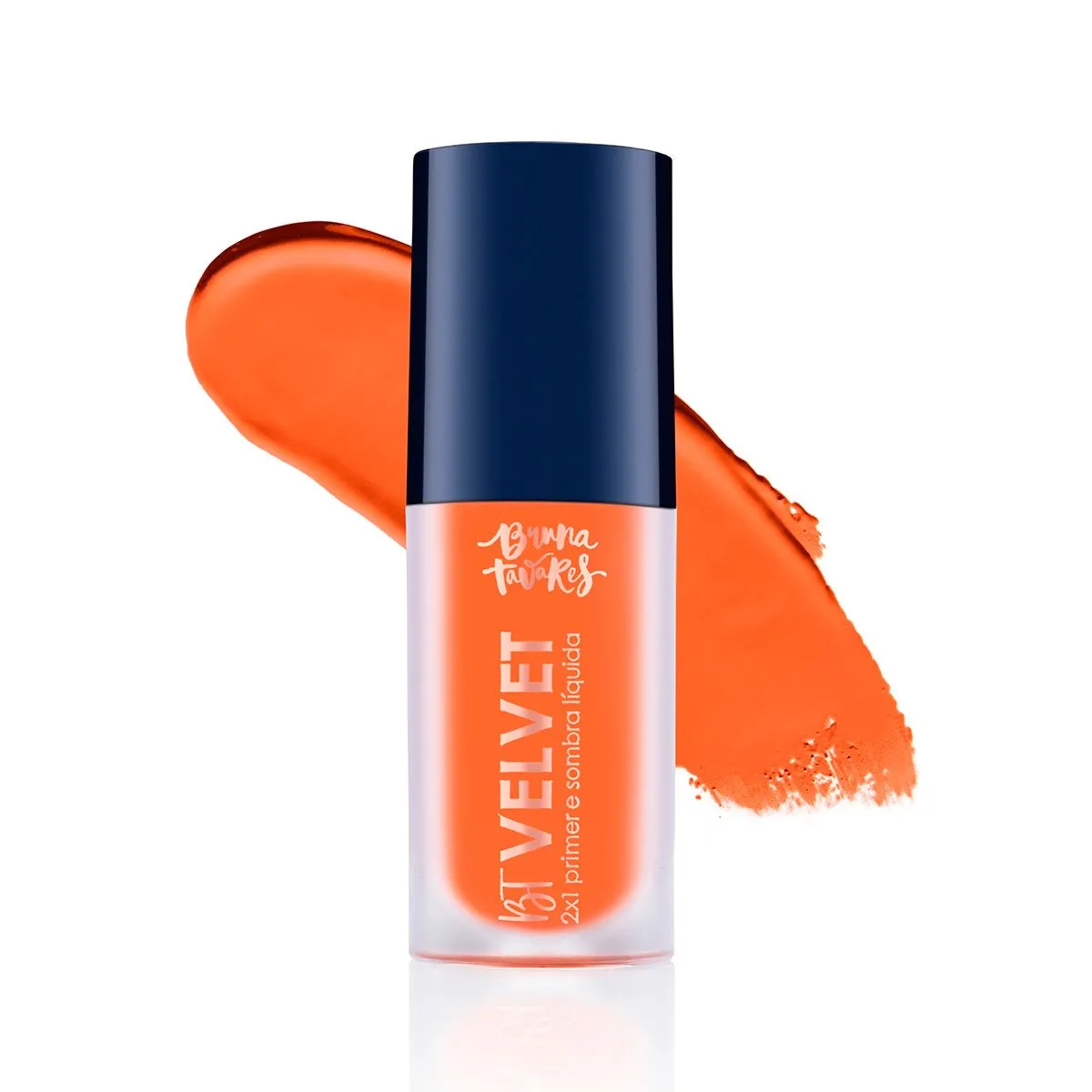 Primer Sombra Líquida  2 em 1 Bruna Tavares Velvet Tangerine