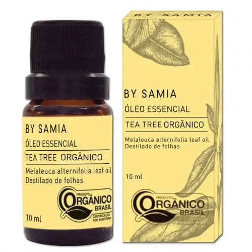 Óleo Essencial de Tea Tree (Orgânico) - By Samia - Frasco com 10ml