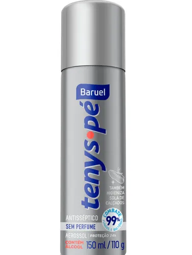 Tenys Pé Aerossol Sem Perfume 110g