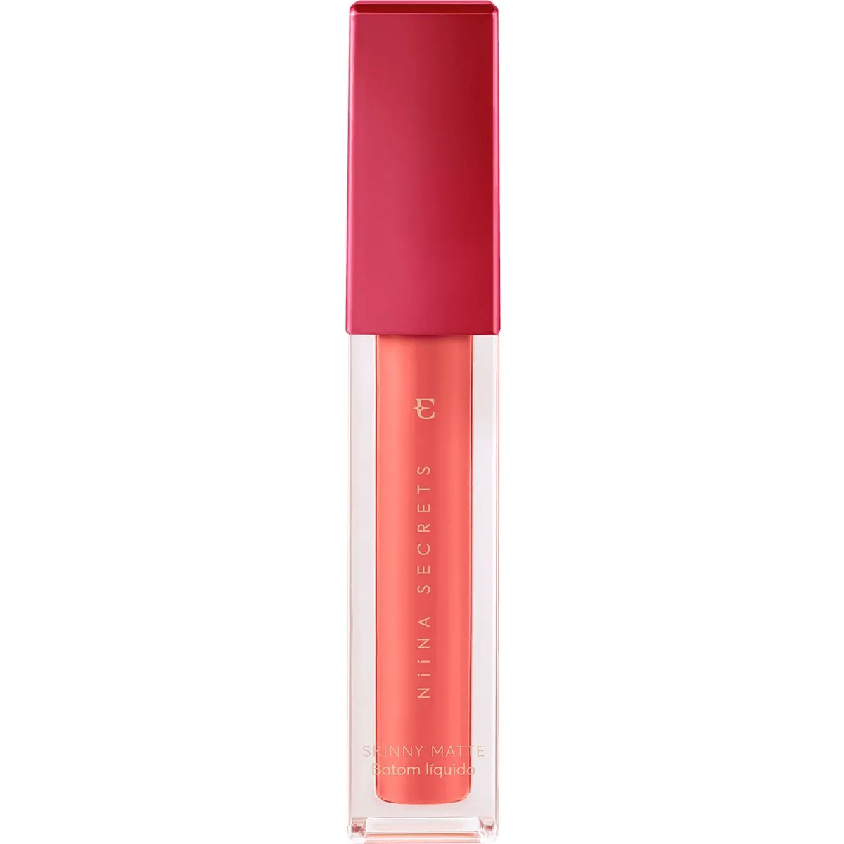 Batom Líquido Matte Niina Secrets Skinny Eudora 4ml Terracota Orquídea