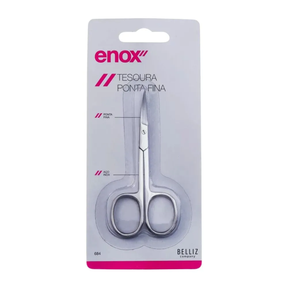 Tesoura Enox Ponta Fina Ref 684