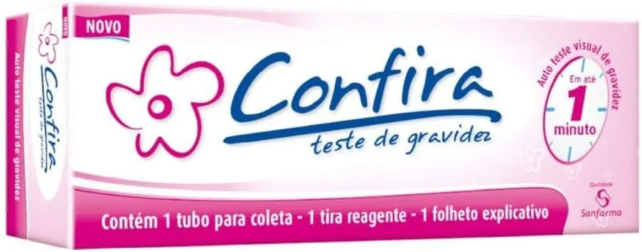 Confira Teste de Gravidez 1 Tira