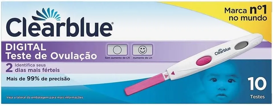 Clearblue Teste De Ovulação Digital 10UN
