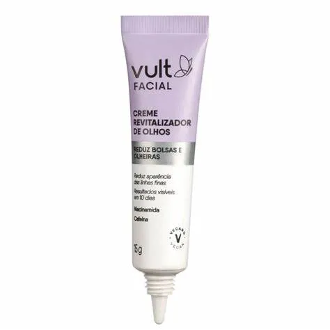 Creme Revitalizador Olhos Cuidados Faciais 15G Vult