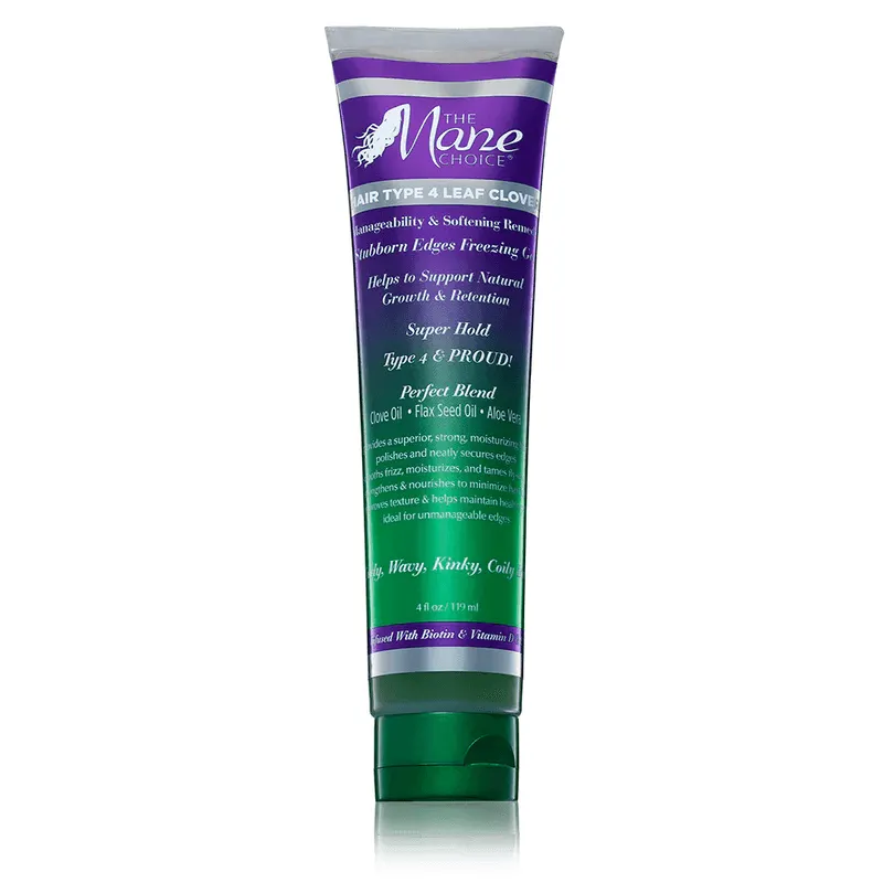 The Mane Choice Hair Type 4 Leaf Cover Stubborn Edges Freezing Gel 119ml