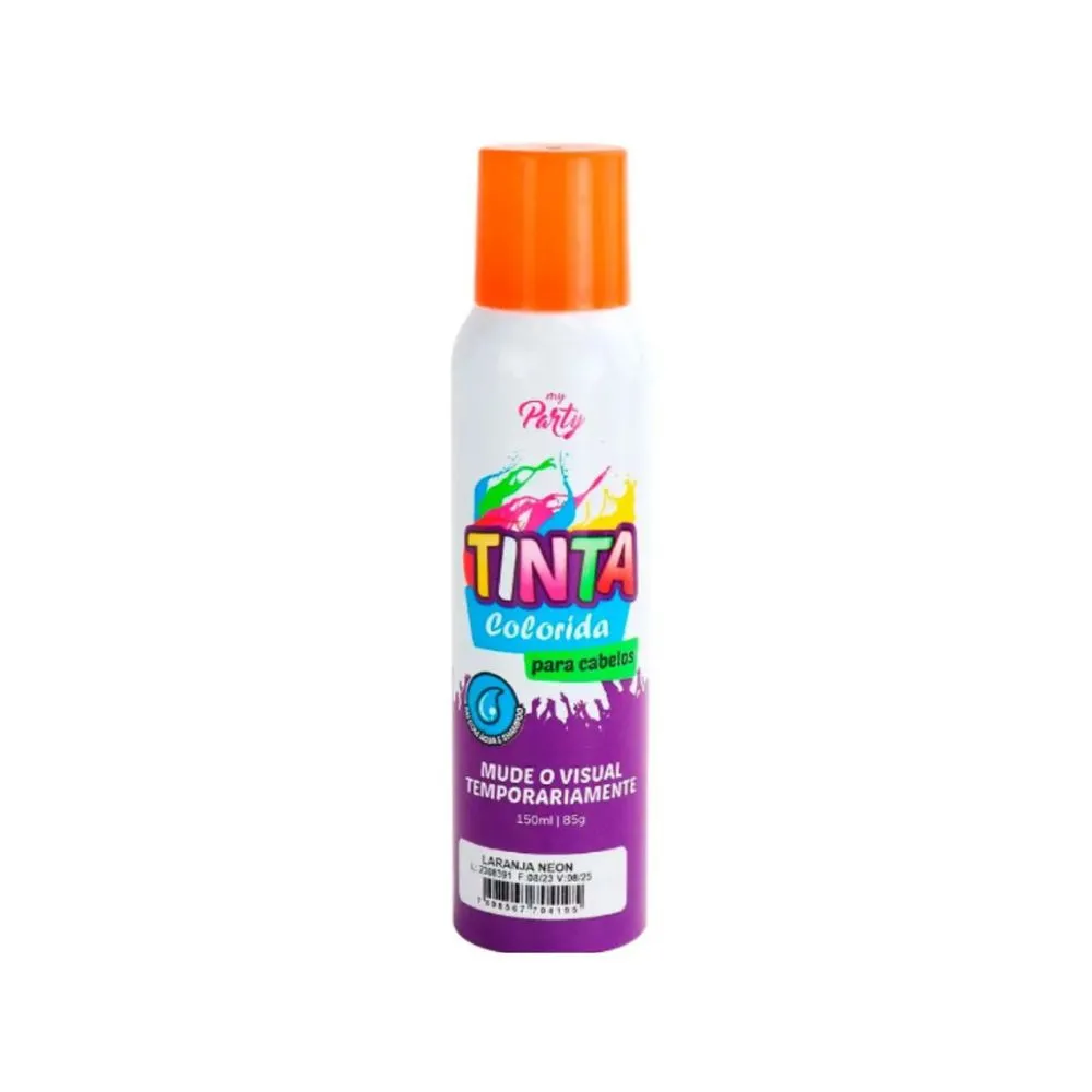 Tinta Colorida para Cabelo Mood Laranja Neon 150ml