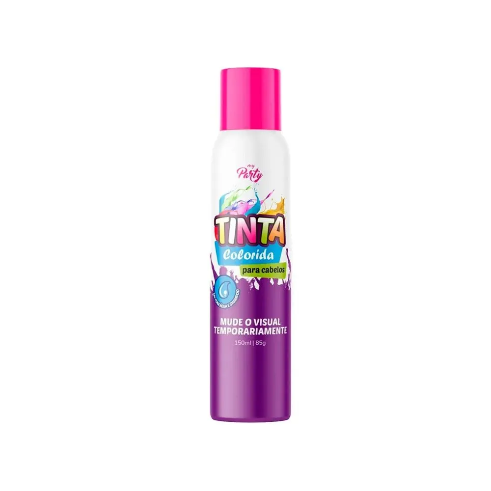 Tinta Colorida para Cabelo Mood Pink Neon 150ml