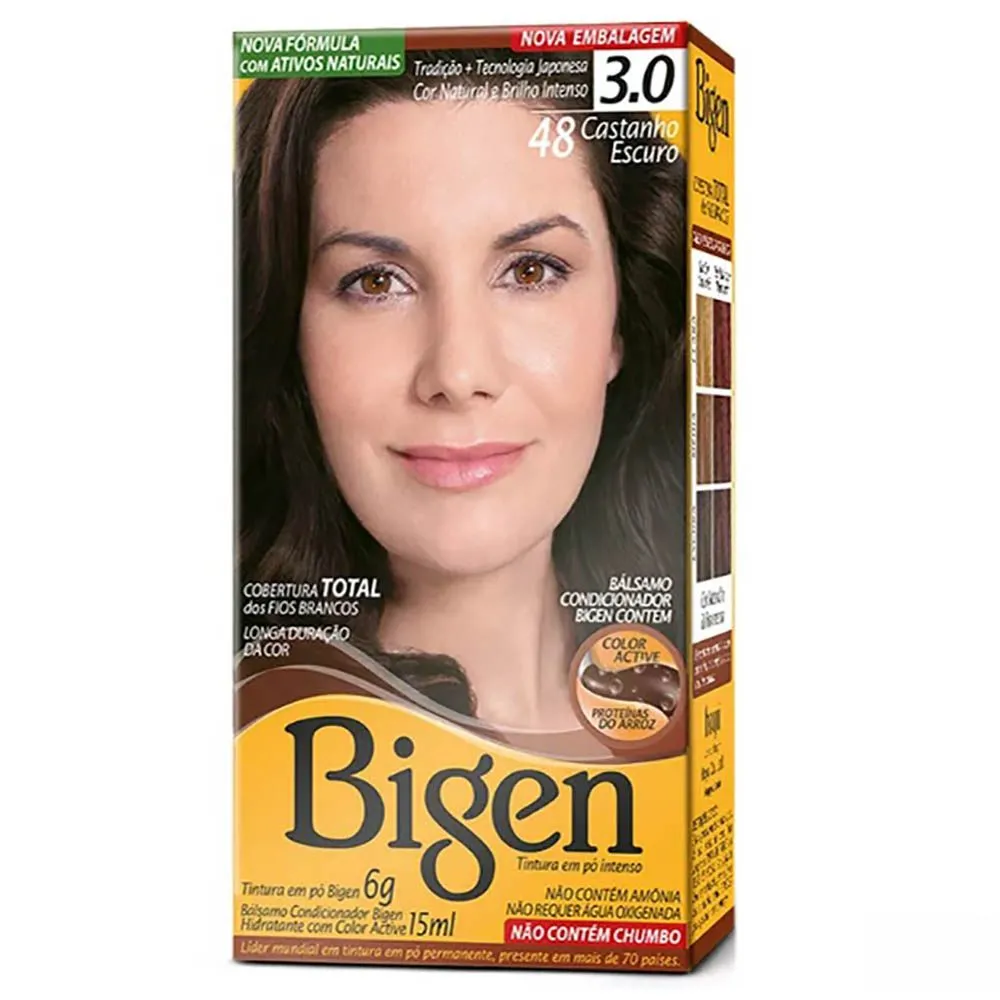 Tintura Bigen 48 Castanho Escuro