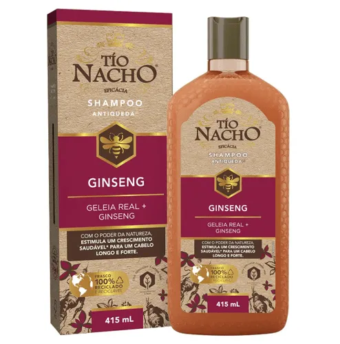 Tio Nacho Shampoo Antiqueda Ginseng 415ml