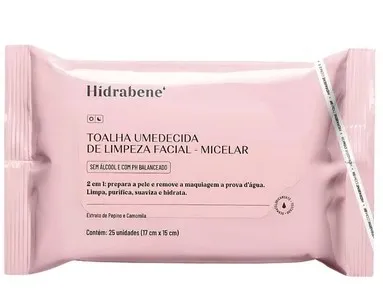 Toalha Micelar Hidrabene Com 25un