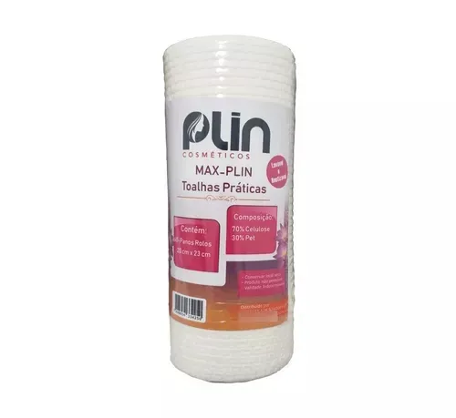 Toalhas Práticas Multiuso Plin Com 60 Panos