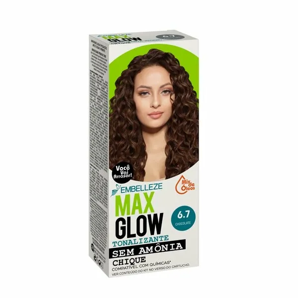 Tintura Maxglow 6.7 Ton Chocolate