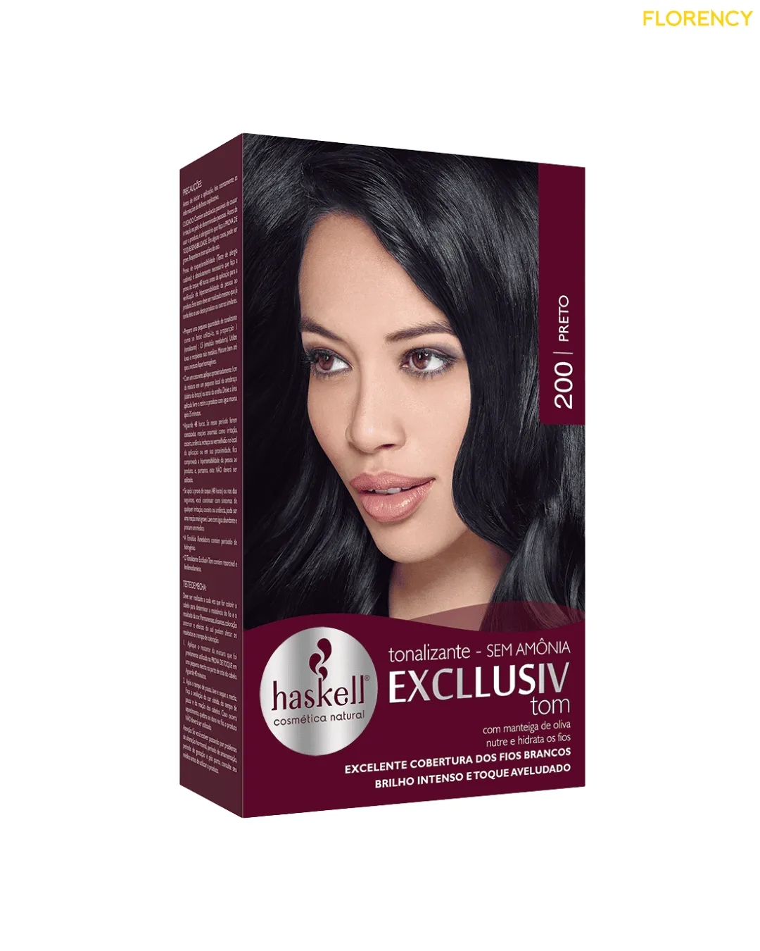 Tonalizante Haskell Excllusiv 200 Preto