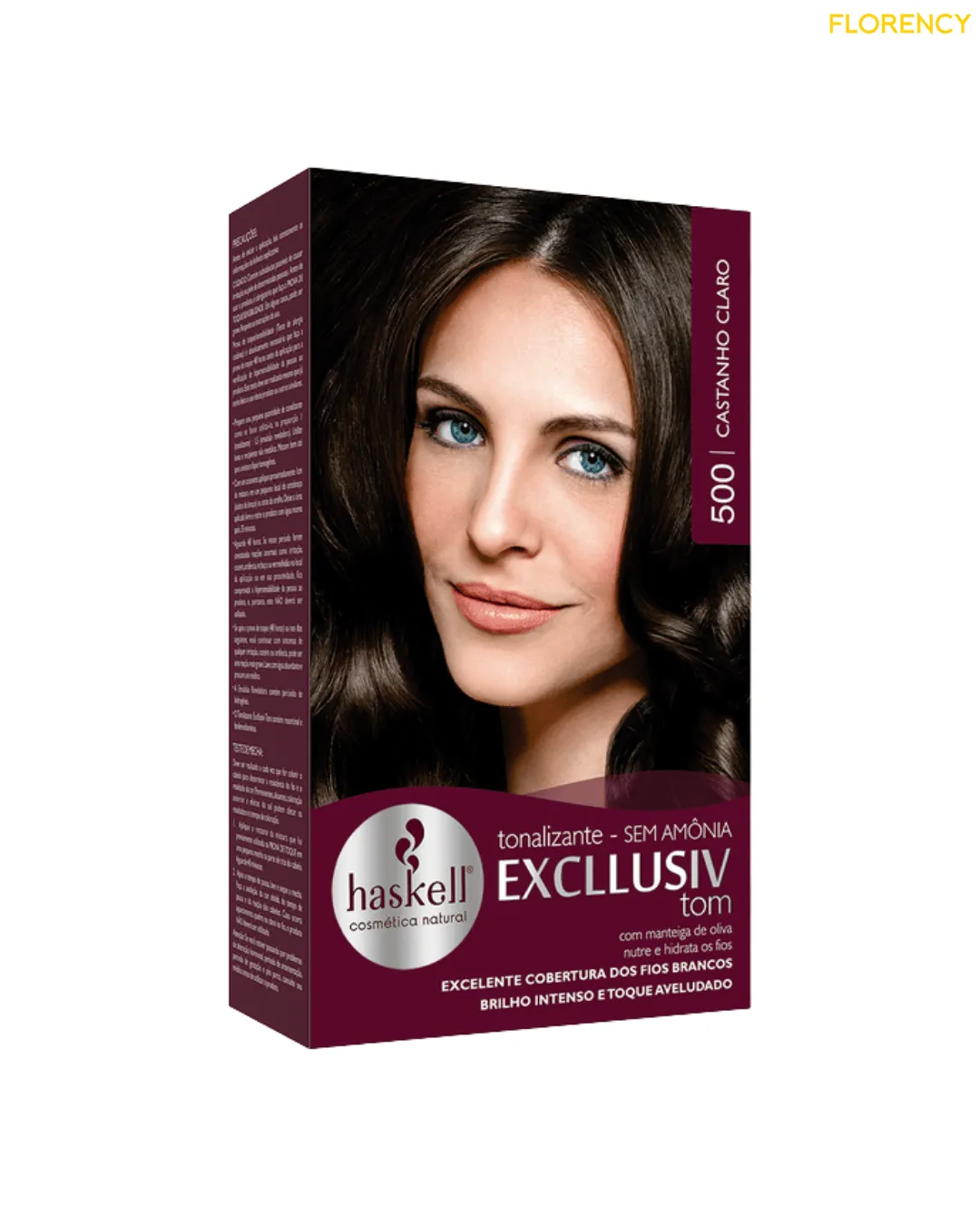 Tonalizante Haskell Excllusiv 500 Castanho Claro