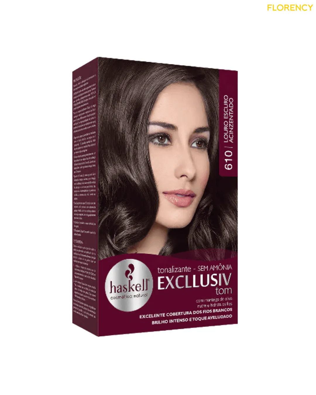 Tonalizante Haskell Excllusiv 610 Louro Escuro Acinzentado