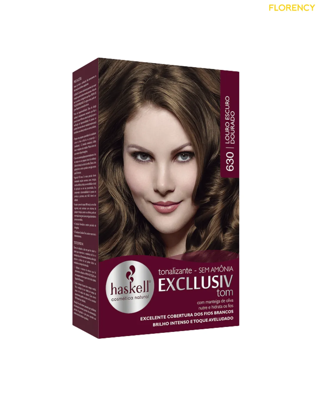 Tonalizante Haskell Excllusiv 630 Louro Escuro Dourado