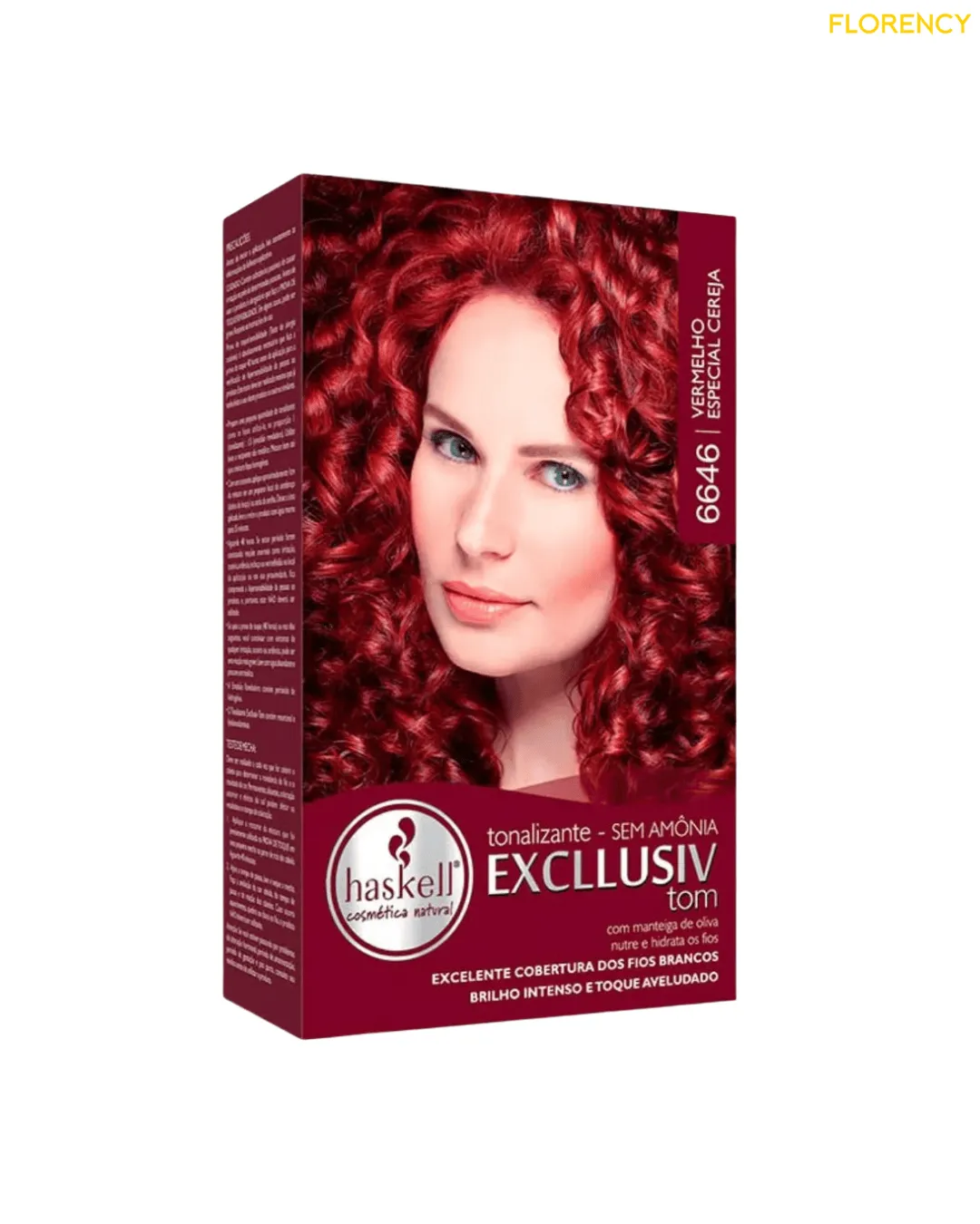 Tonalizante Haskell Excllusiv 6646 Vermelho Especial Cereja