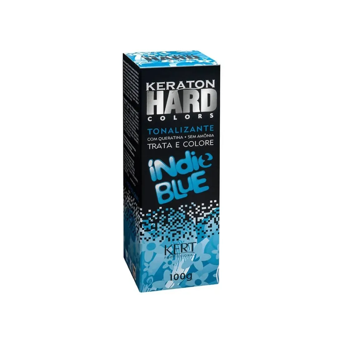 Tonalizante Keraton Hard Colors Indie Blue 100g