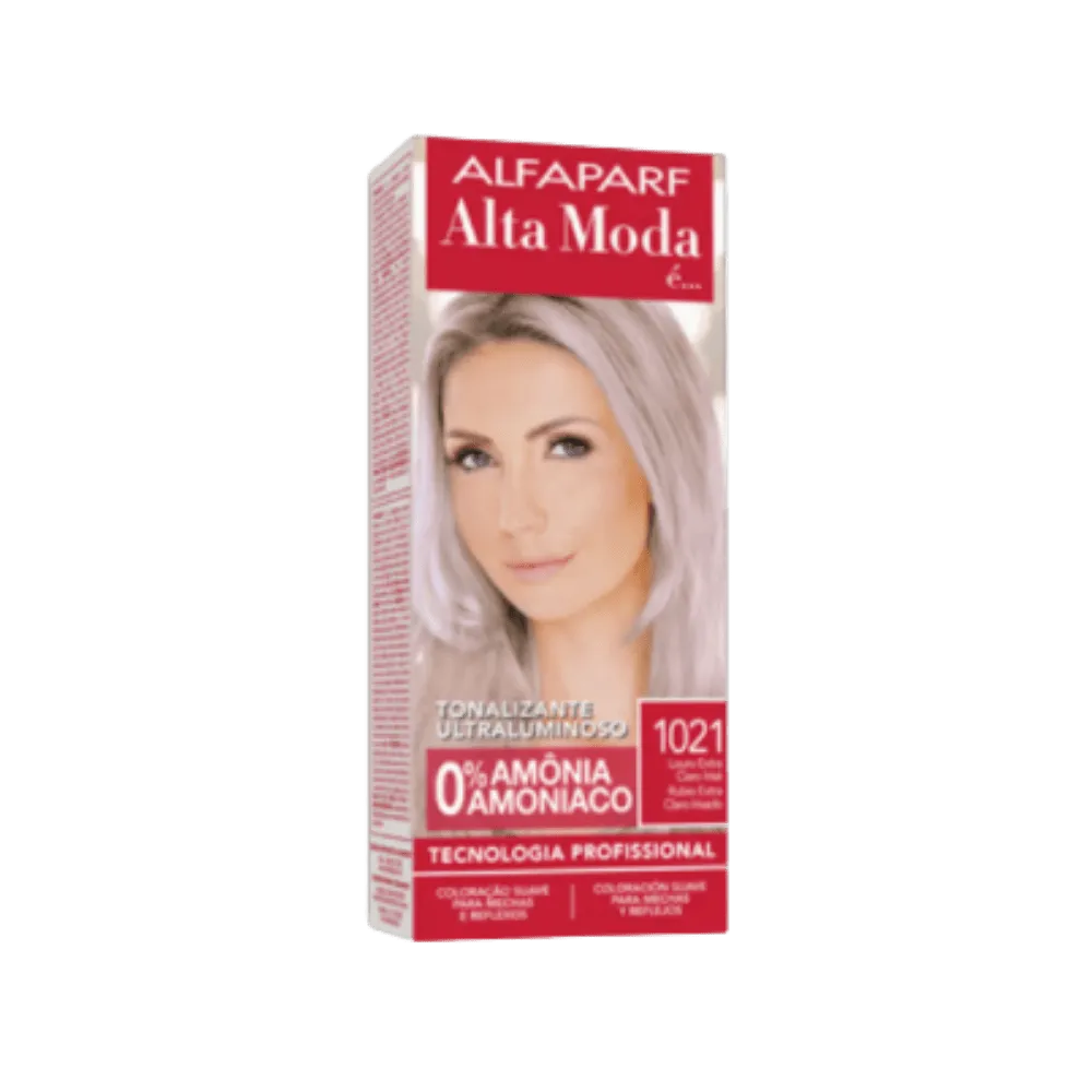 Tonalizante Ultraluminoso Loiro Extra Claro Irisé 1021 Alta Moda Alfaparf - 120g