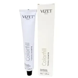 Tonalizante Vizet Colorfill 7.7 Loiro Médio Marron