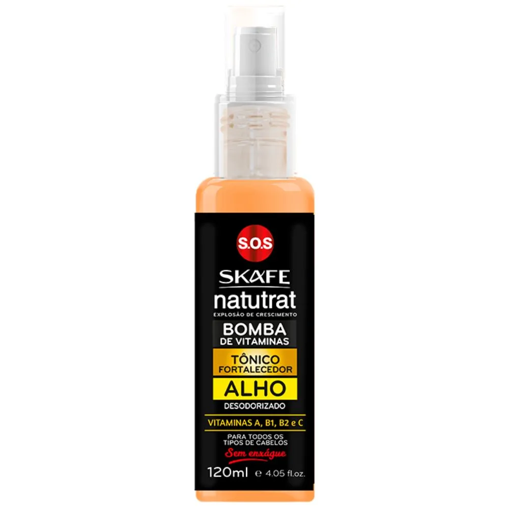Tônico de Alho Bomba de Vitaminas Skafe Natutrat SOS - 120ml
