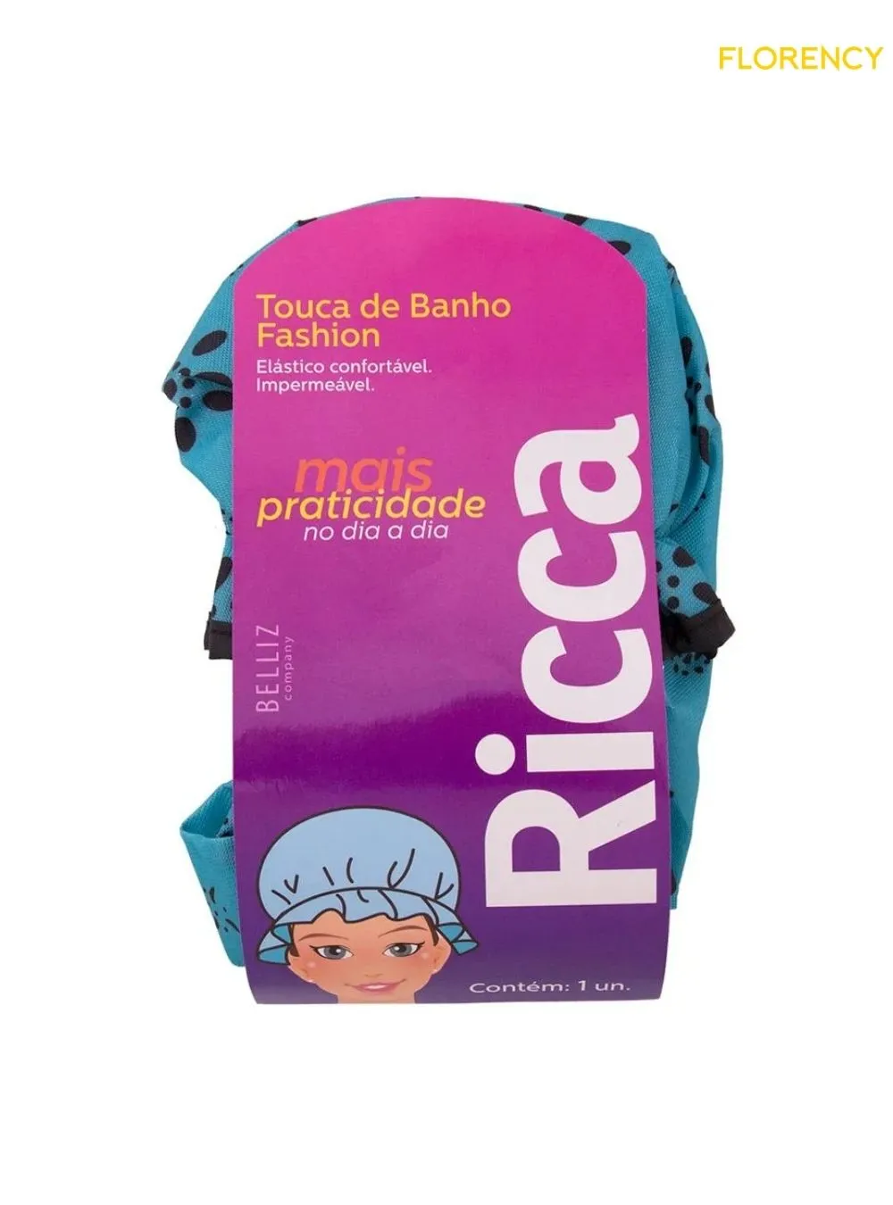 Touca Banho Ricca Fashion