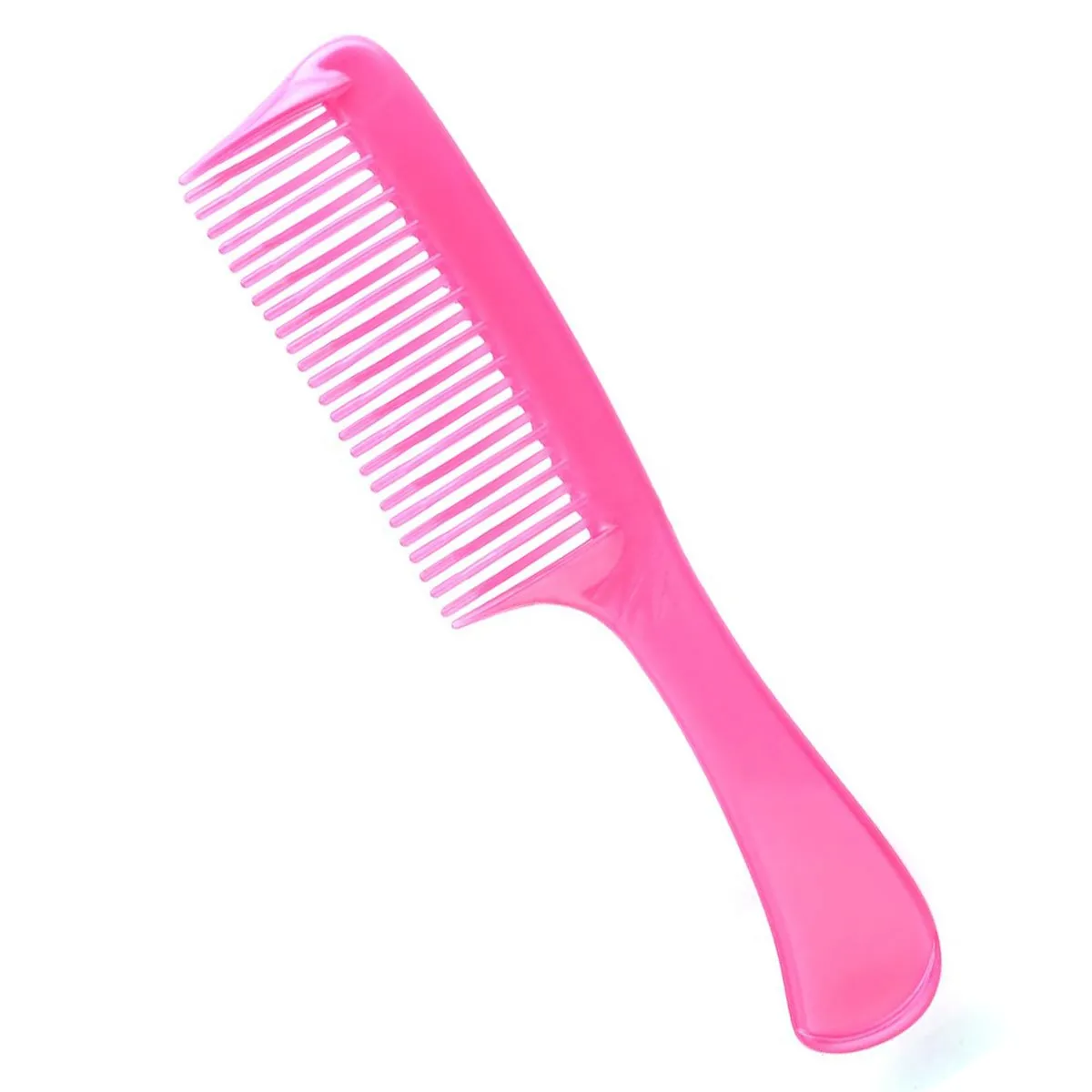 Pente Trançado Para Desembaraçar Cabelo 23cm Rosa